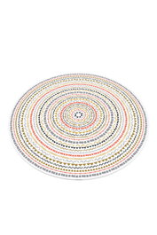 Conceptum Alfombra Broderie Multicolor 120 cm